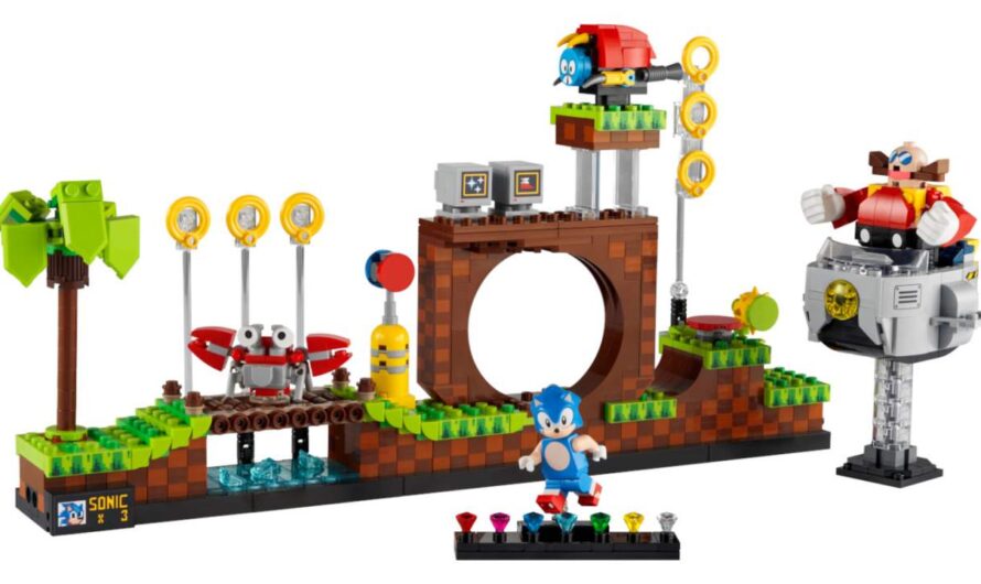 Sonic the Hedgehog LEGO set takes us back to where it all began