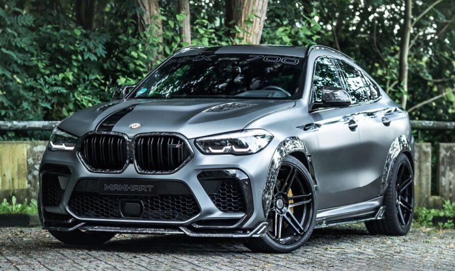 Manhart MHX6 700 is the BMW X6 M Competition gone truly wild