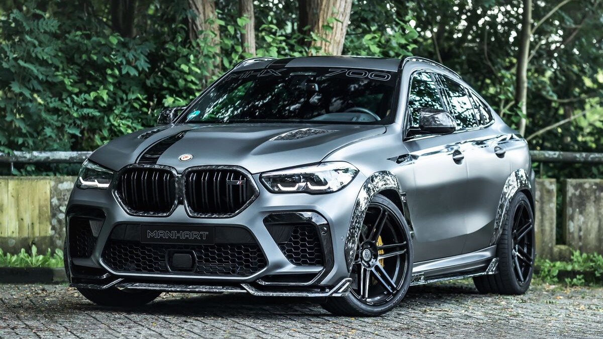 Manhart MHX6 700 is the BMW X6 M Competition gone truly wild
