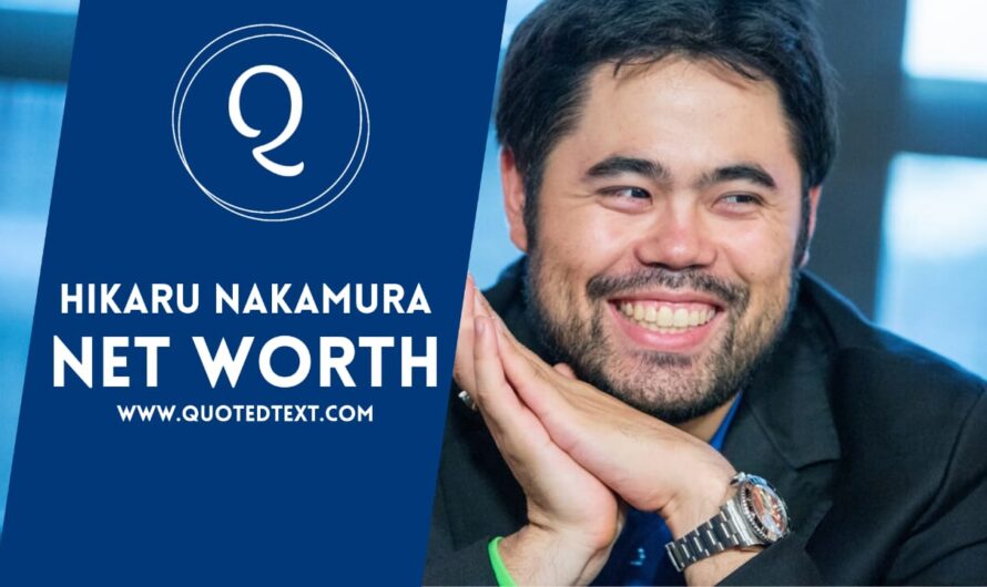 Hikaru Nakamura Net Worth 2022
